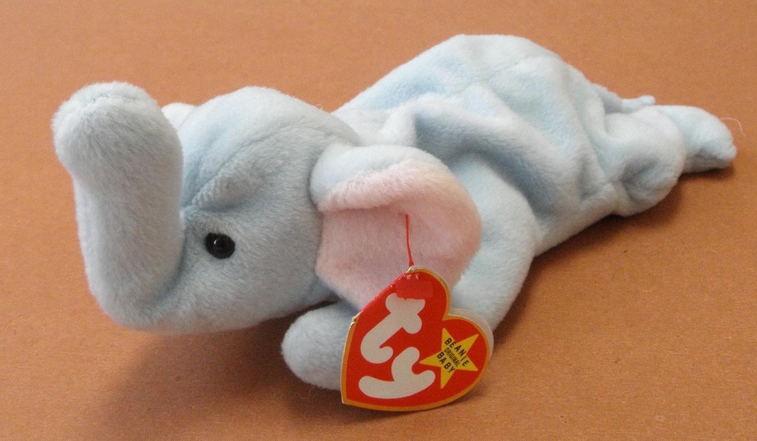 stuffed blue elephant for baby