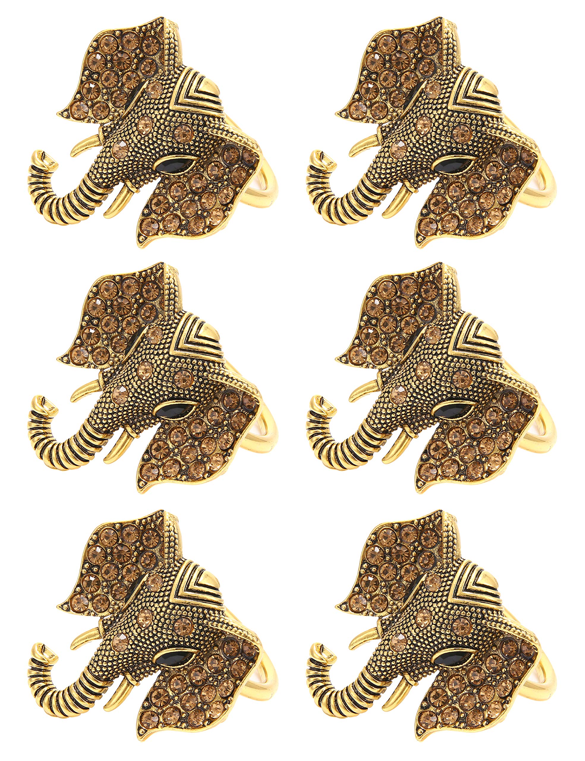 Beautiful Flower Napkins, Animal Napkins Rings Table Decorations to Create an Impressive Banquet for You. (04)