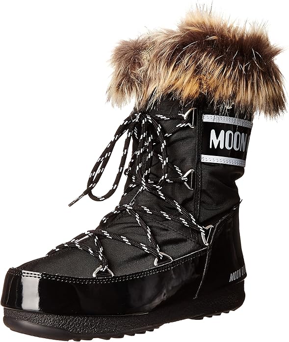 moon boots women all black