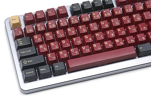 Drop + Redsuns GMK Red Samurai Keycap Set for Full-Size Keyboards