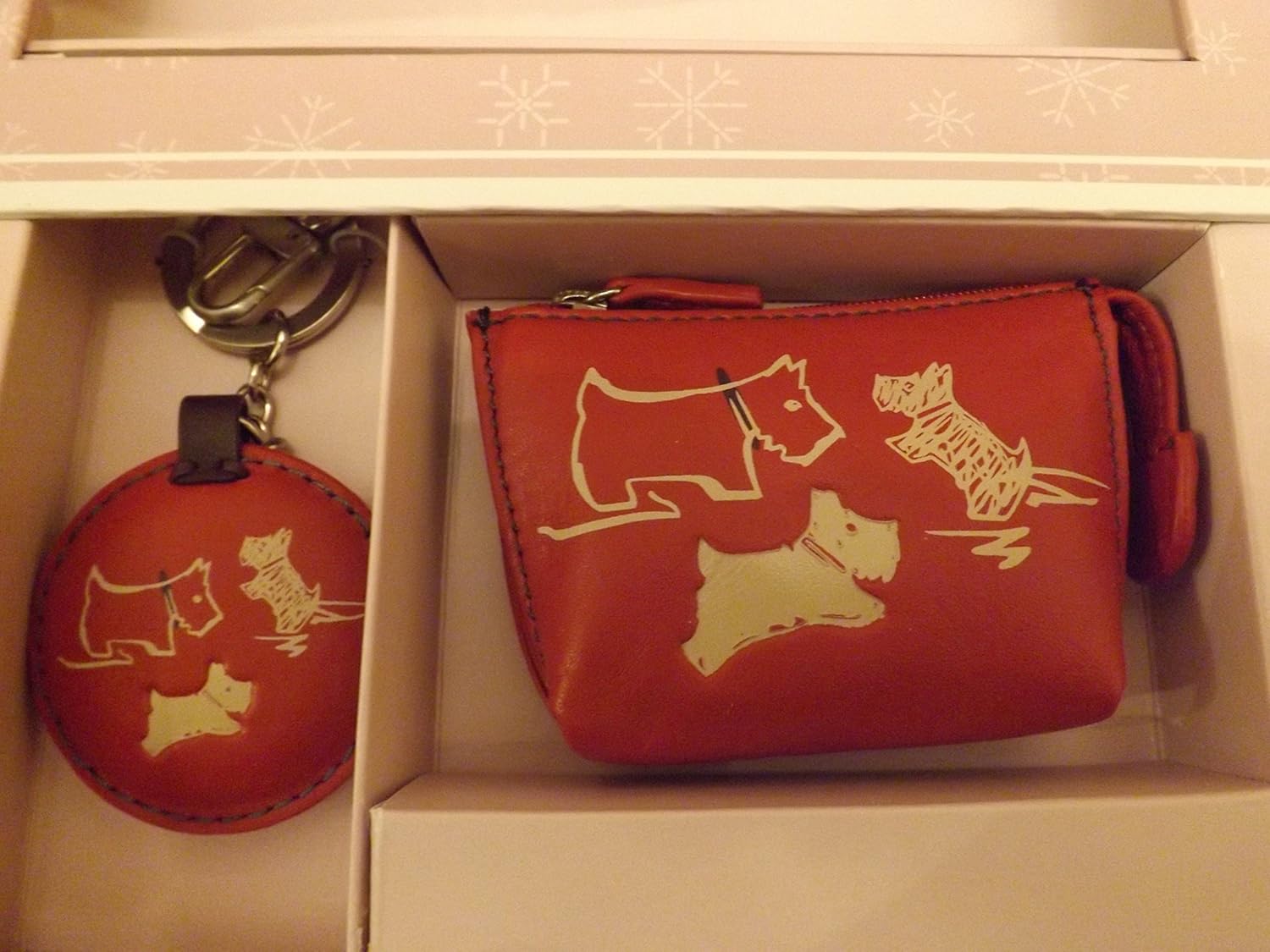 Radley doodle dog coin purse and keyring in Christmas box Amazon.co.uk