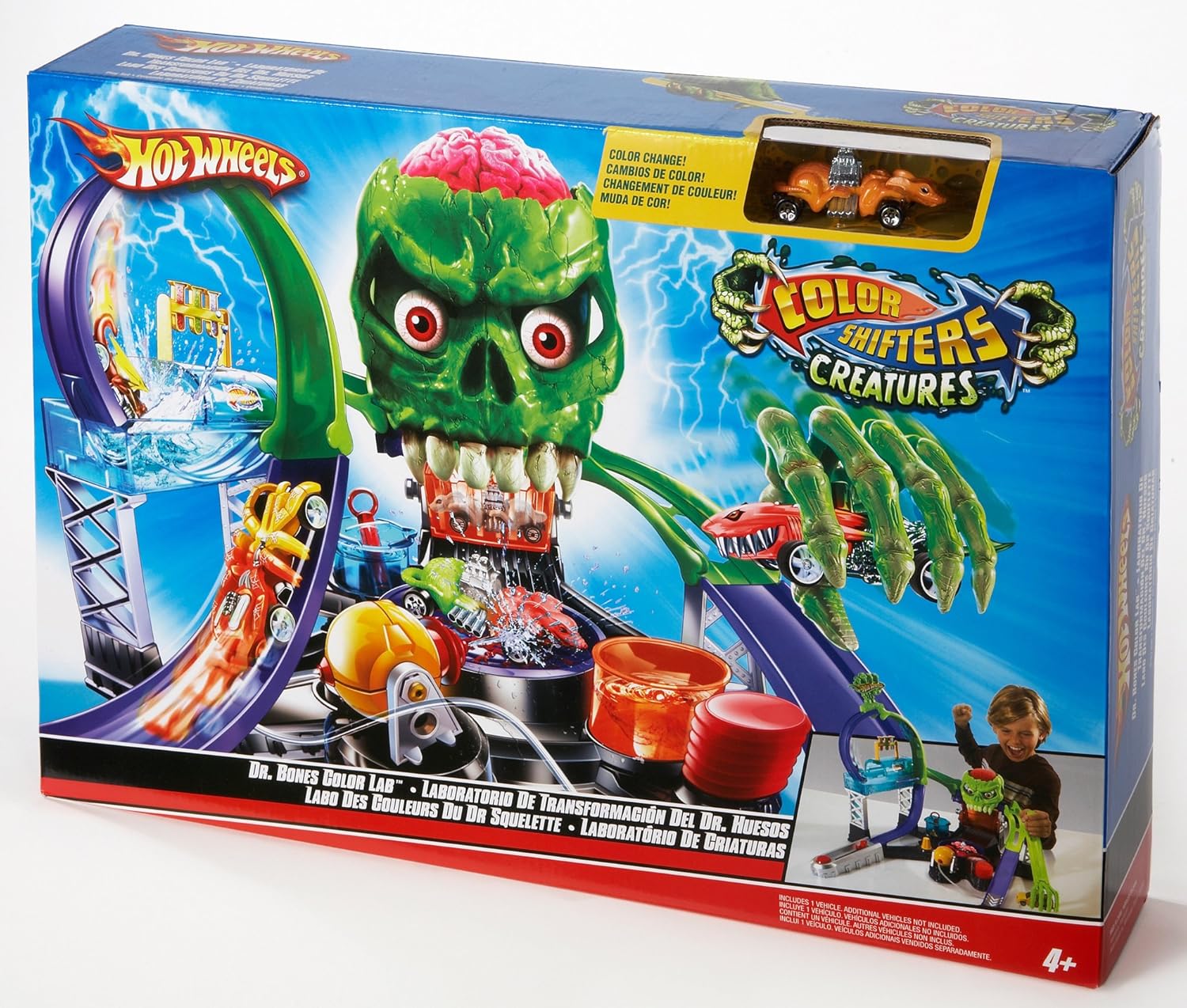 hot wheels dr bones color lab