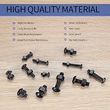 Cents matter Nuts and Bolts Assorted Set 500 Pcs M3 M4 M5 Black Hex Socket view 5