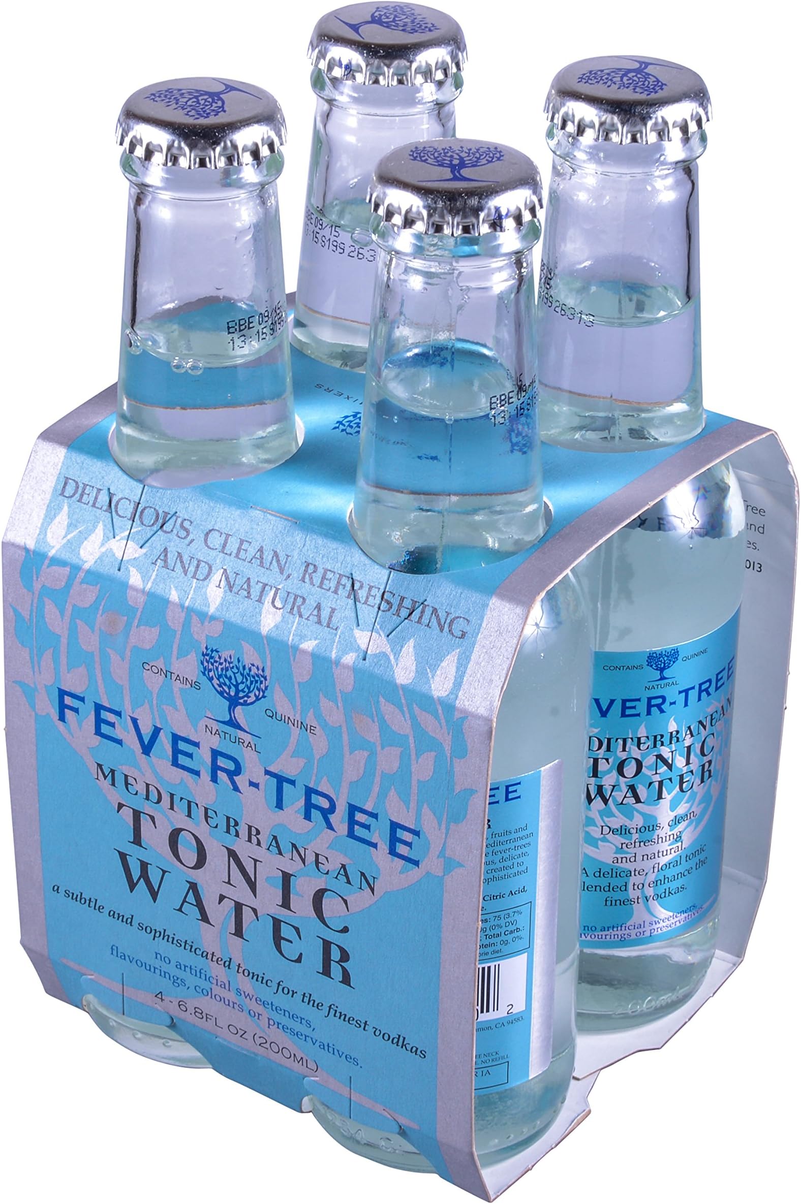 Fever Tree Soda 4Pk Tonic Wtr Medtnn 6.8 Fo