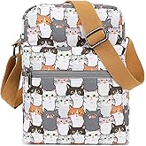 Leaper Girls Crossbody Purses for Kids 2 PCS Cross Body Bag Women Messenger Bag Girls Canvas Bag Cross Body Purse Set | for Kids, 2 PCS, Women