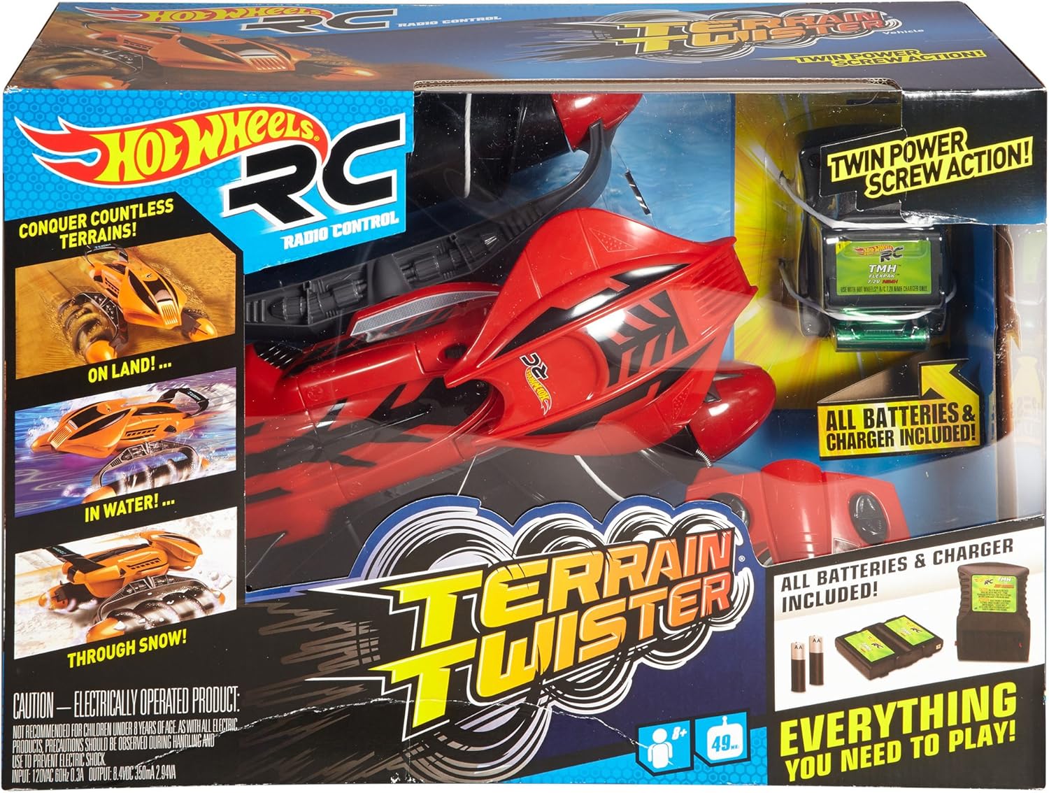 hot wheels rc terrain twister