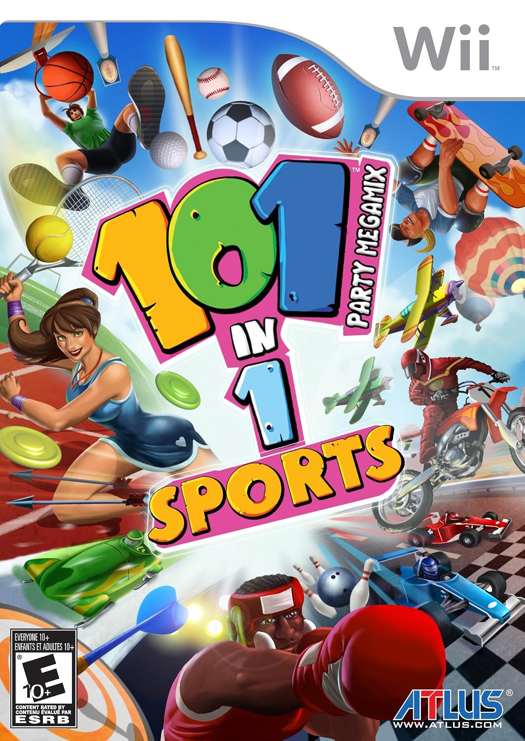 101 in 1 Sports Party Megamix Nintendo Wii Video Games
