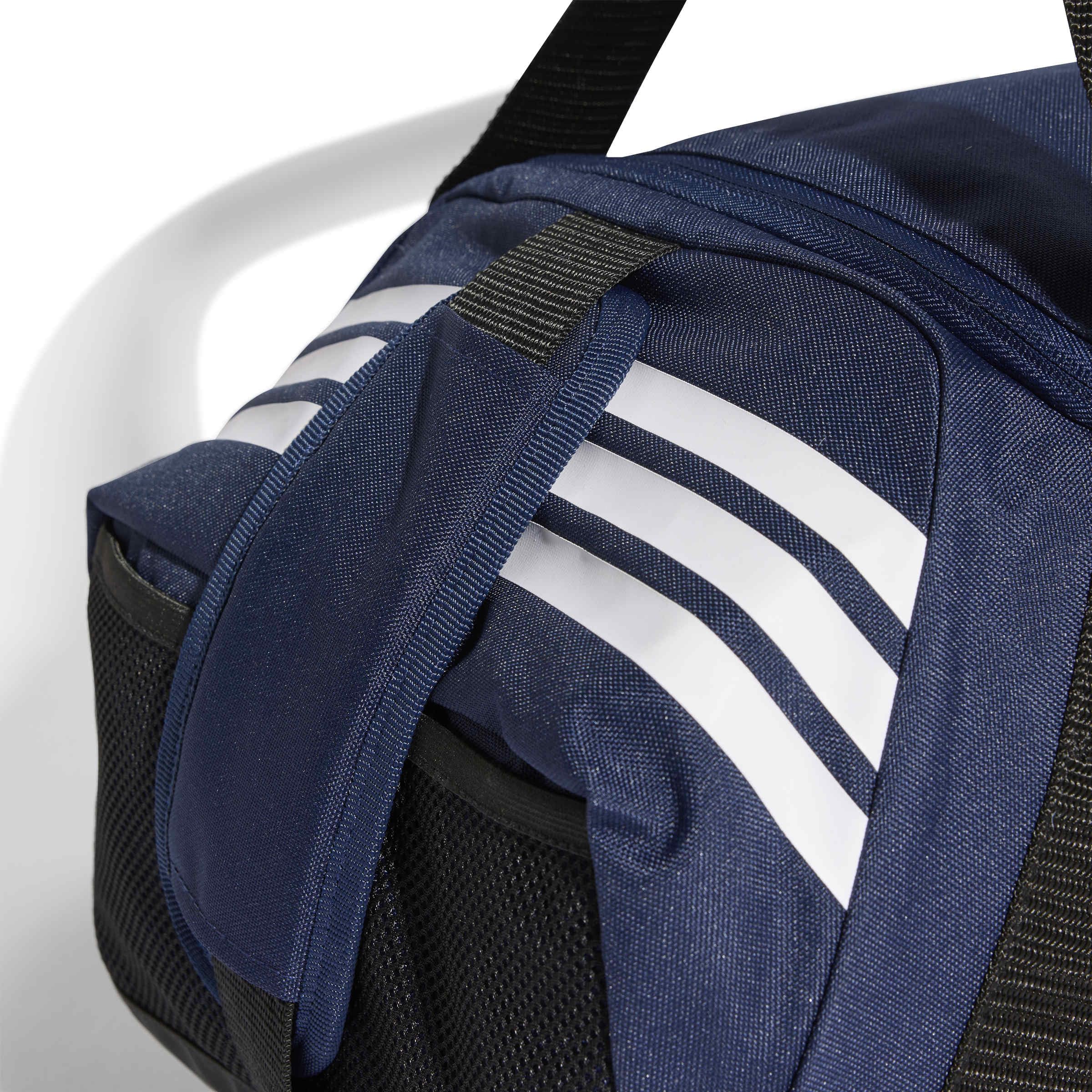 adidas Unisex TIRO Duffle Bag SMALL, Team Navy Blue 2/White, One Size 6