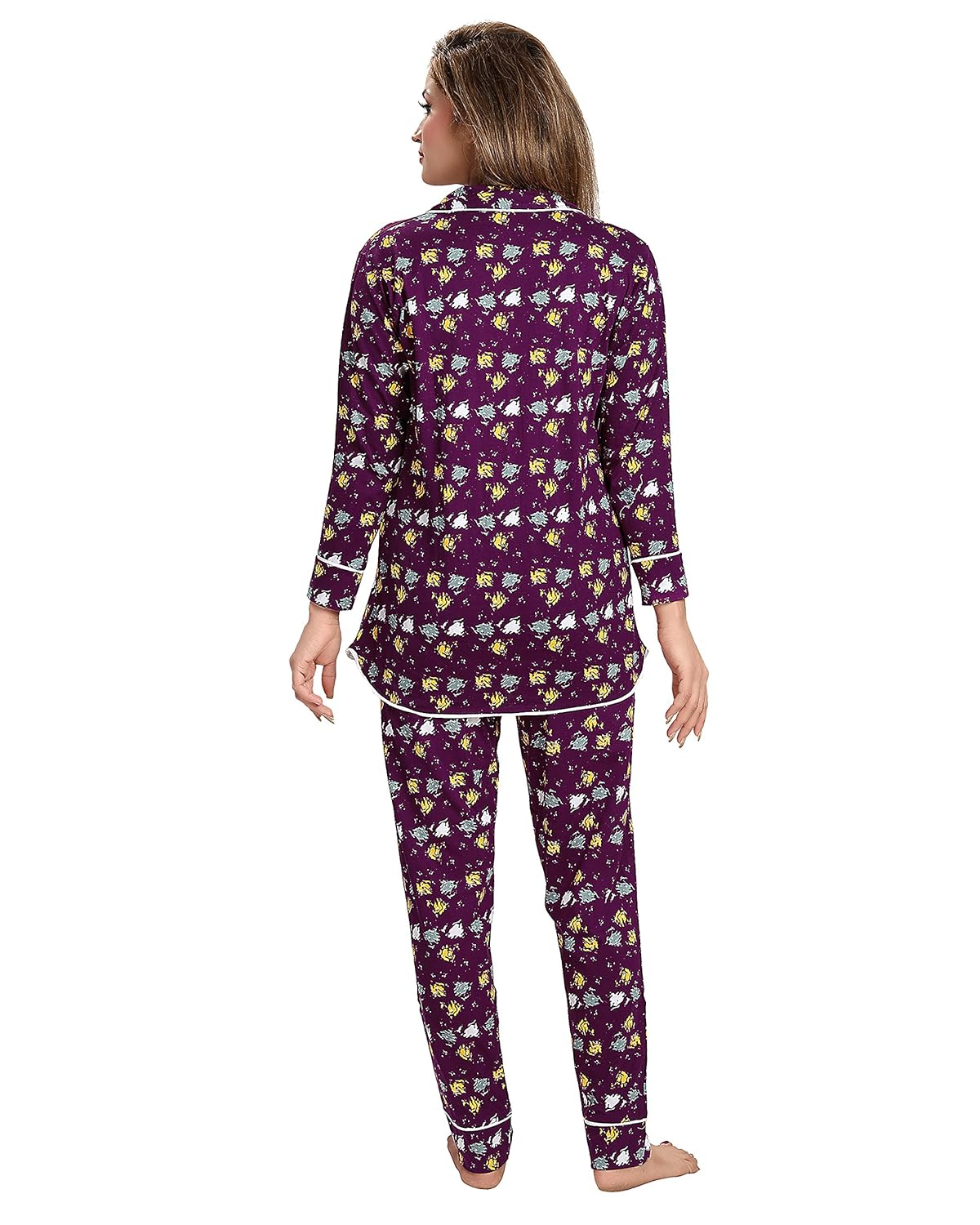 av2 women's cotton night dress