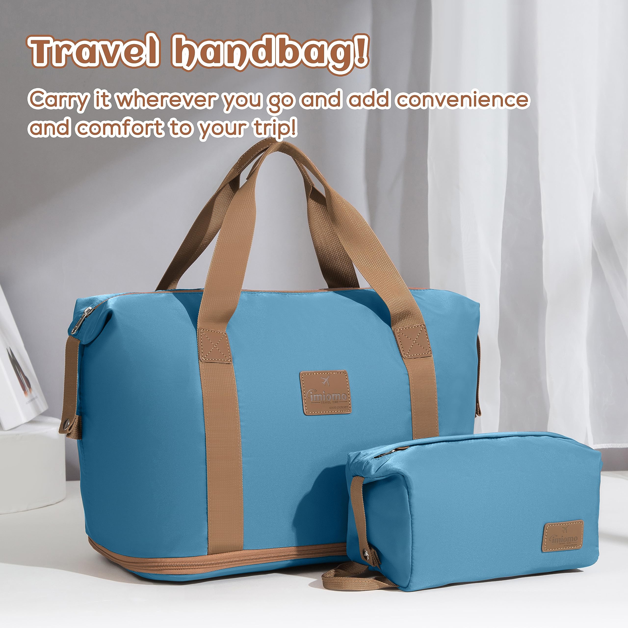 imiomo Carry on Luggage Sets,20 Inch Expandable Carry-on Suitcase with Spinner Wheels,Hard Shell Lightweight Rolling Travel Luggage with TSA Lock