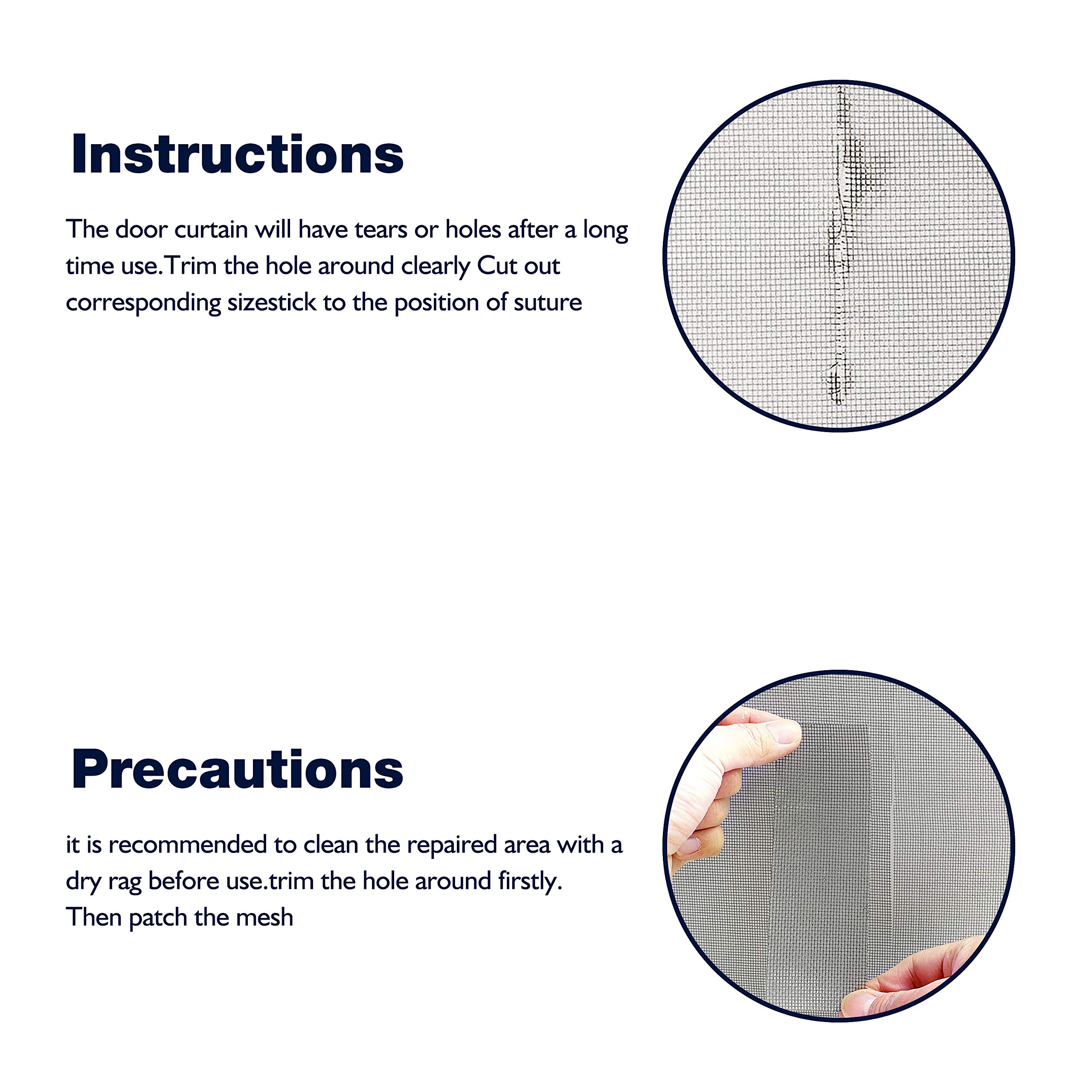 30 Pcs Window Screen Patch - Repair Patches Kit Self Adhesive Screen Replacement Door Window Screen Repair Tape For Holes Tearing Quick Repair, 3.94 X 3.94 Inches
