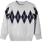 Danny D Boys & Girl's Round Neck Long Sleeve Pullover Knitted Sweater Children Tops
