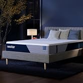 Nectar 12&rdquo; Hybrid Mattress, Full, Medium Firm, 1-Year Trial | Memory Foam &amp; Innerspring Coils, Cooling Top Layer, Back Pain &amp; Pressure Relief, 365-Night Trial &amp; Forever Warranty
