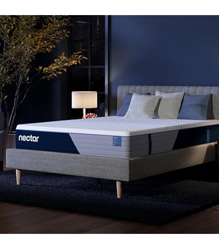 Amazon.com: Nectar Premier Copper Hybrid Twin 14” Mattress with