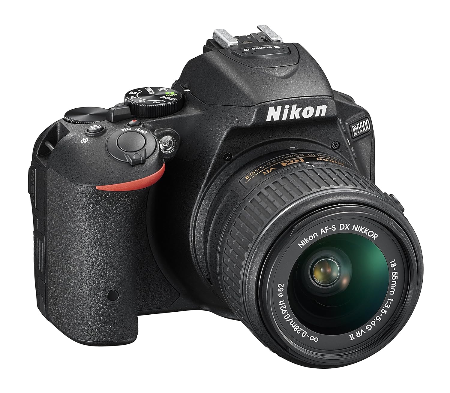Nikon D5500 - Cámara digital Reflex de 24.2 MP, color negro: NIKON ...