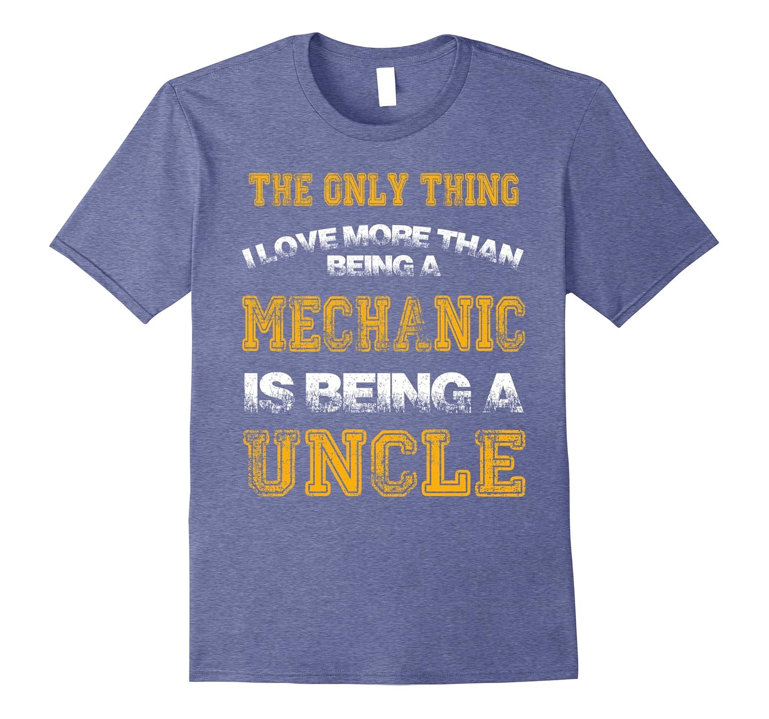 Funny Love More Than Being Mechanic Is Being Uncle Shirt-AZP