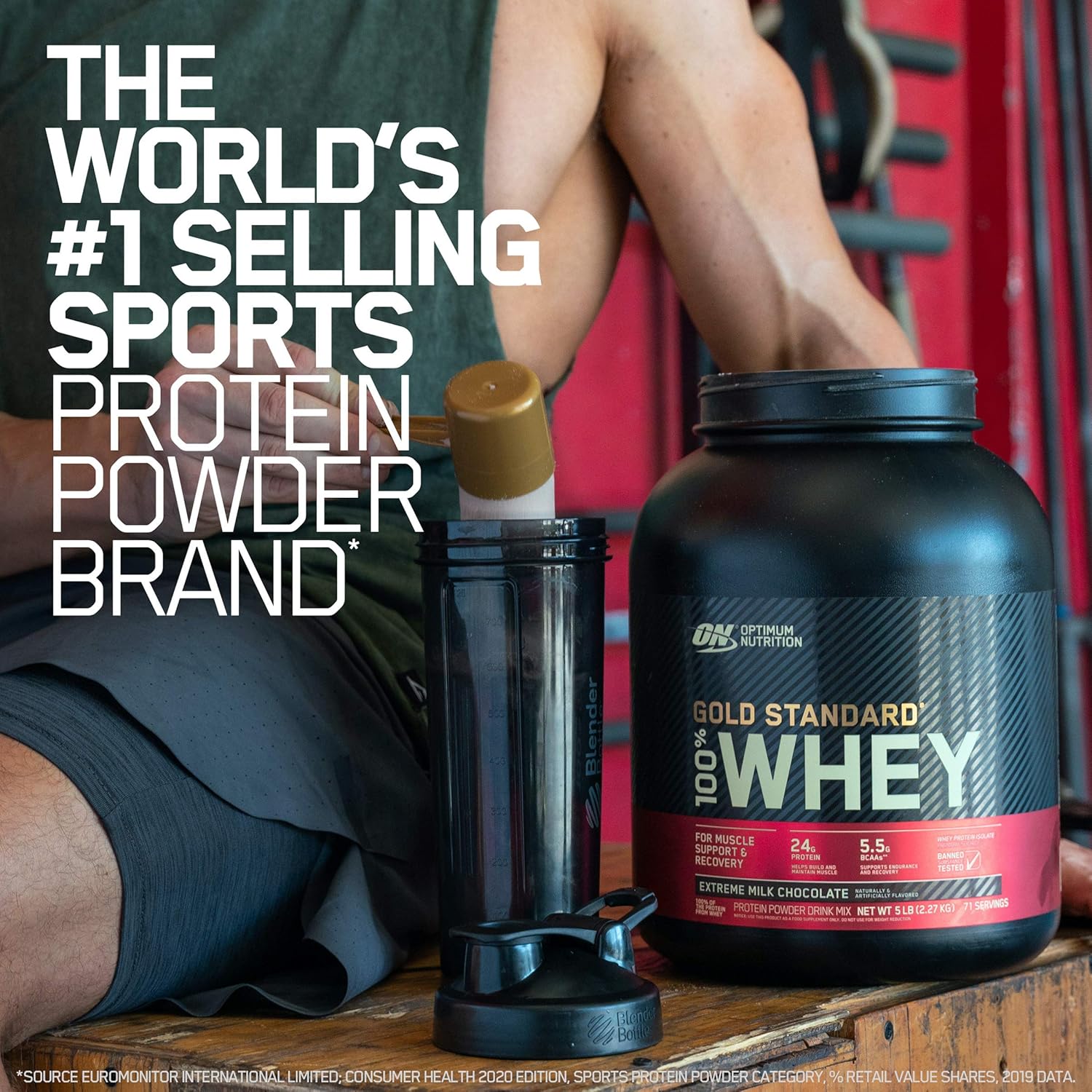 Optimum Nutrition Gold Standard 100% Whey Protein Powder, Extreme Milk Chocolate, 5 Pound (Packaging May Vary): Health & Personal Care