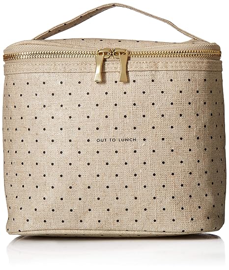 Kate Spade New York Lunch Tote Deco Dots Out To Lunch Canvas