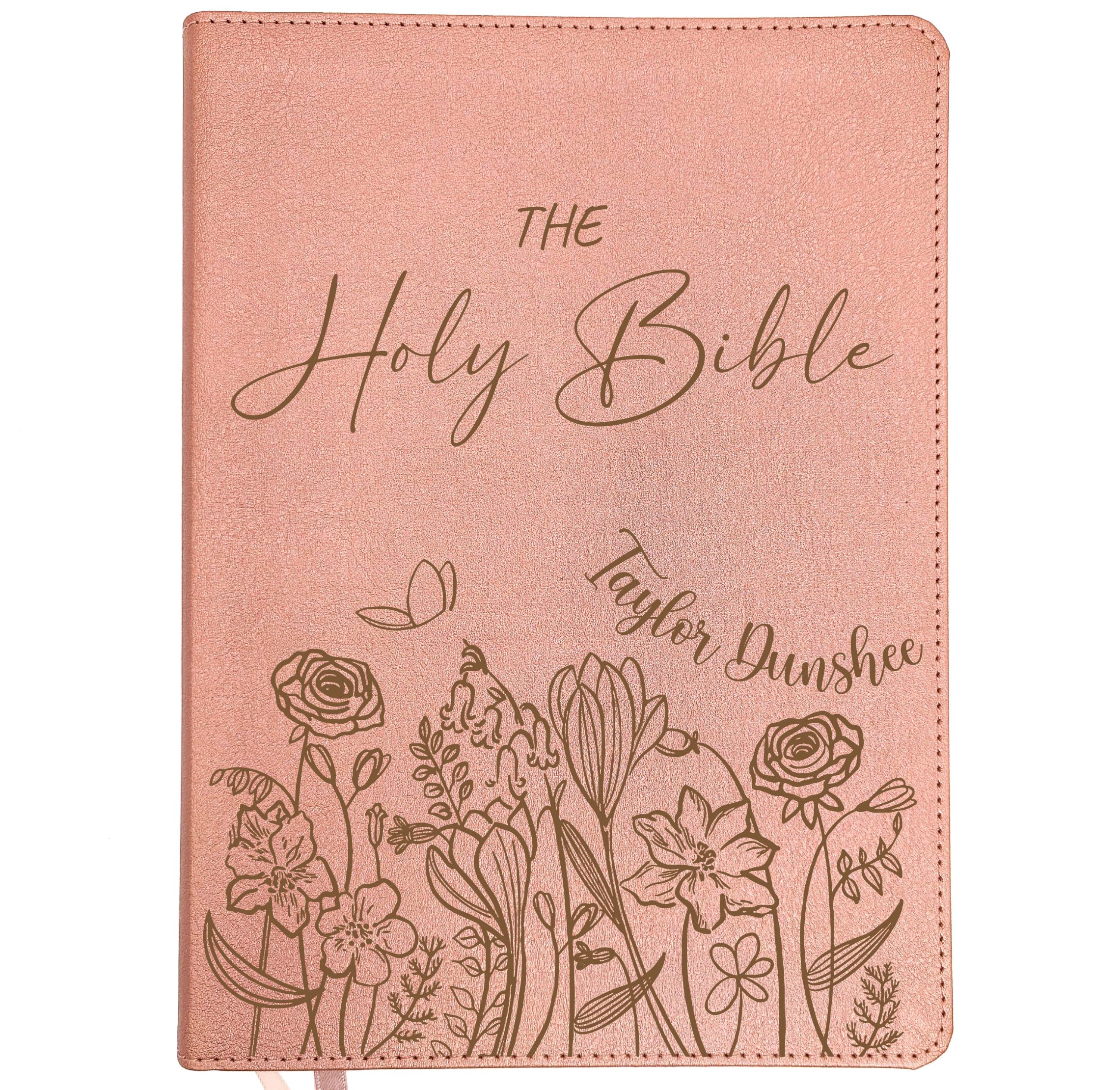 Personalized CSB Bible, Pink, Custom Holy Bible