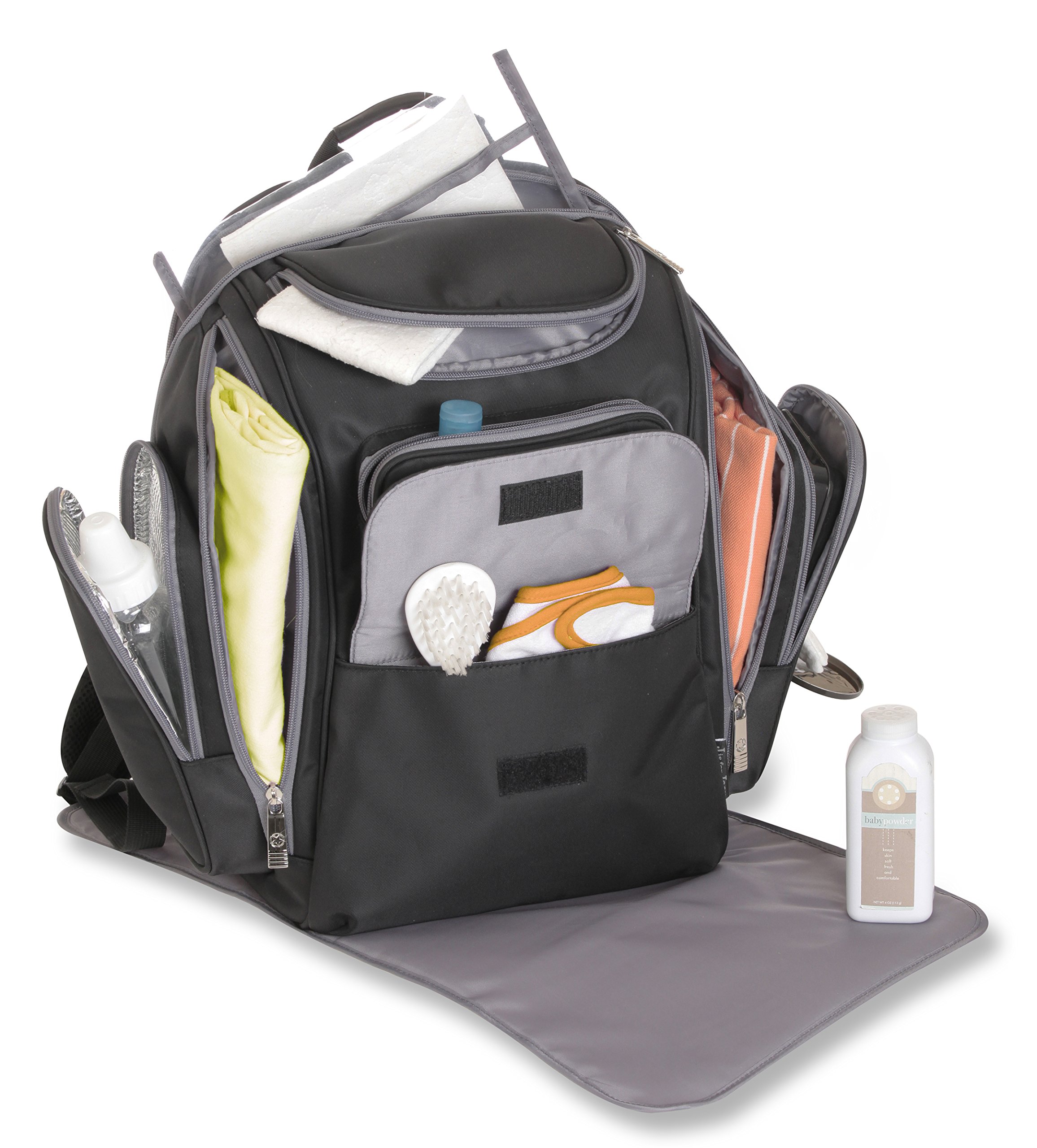 Jeep Perfect Pockets Baby Diaper Bag Backpack Small Bag with 12 Roomy