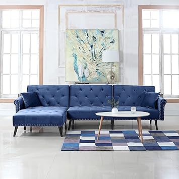 Amazon Com Divano Roma Furniture Exp130 Vv Nv Middle Century