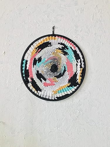 Amazon Com 10 Large Colorful Circular Woven Bohemian Tapestry