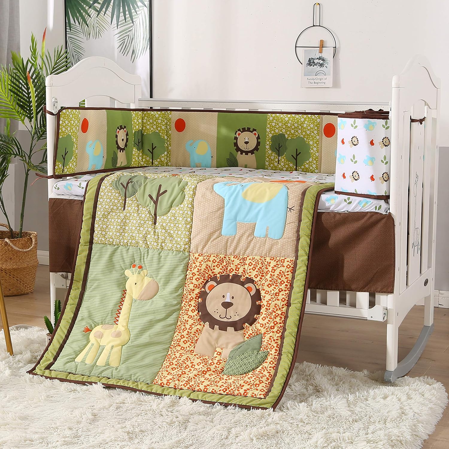 lion baby bedding