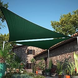 ShadeMart 16' x 16' x 16' Green Sun Shade Sail