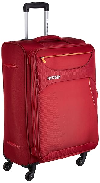 American Tourister Z-strike Polyester 68 cms Ruby Red Softsided Check-in Luggage (AMT Z-STRIKE SP68CM RUBY RED)