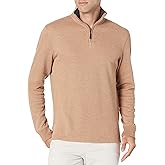 Amazon Essentials Men's Quarter-Zip French Rib Sweater, Casual Wear