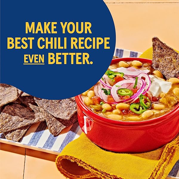 BUSH’S BEST CANNED WHITE CHILI BEANS, SOURCE OF PLANT BASED PROTEIN AND FIBER, LOW FAT, GLUTEN FREE, 15.5 OZ