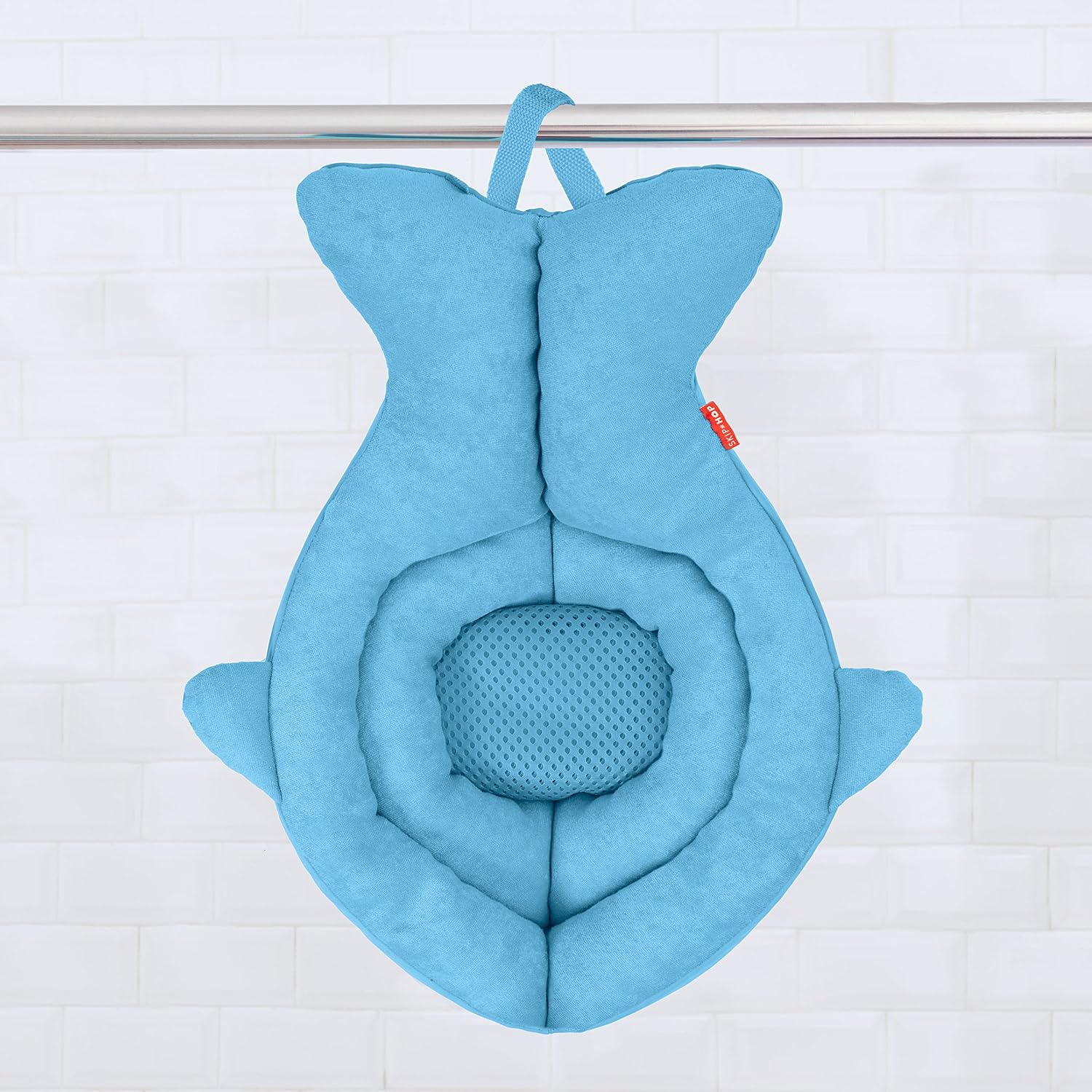 Skip Hop Baby Bath Tub: Moby Newborn Softspot Sink Bather, Blue : Baby