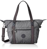 Kipling ART, Borsa a Secchiello, Grigio(Grey), 44 x 27 x 20 cm