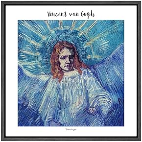 SIGNWIN Framed Canvas Wall Art The Angel Master...