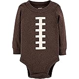 Carter's Baby Boy's Thanksgiving Football Long Sleeve Bodysuit