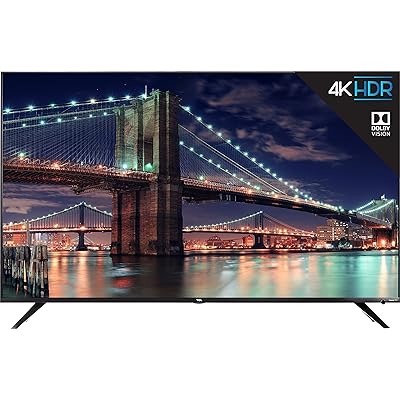 TCL 55R617 55-Inch 4K Ultra HD Roku Smart LED TV (2018 Model)