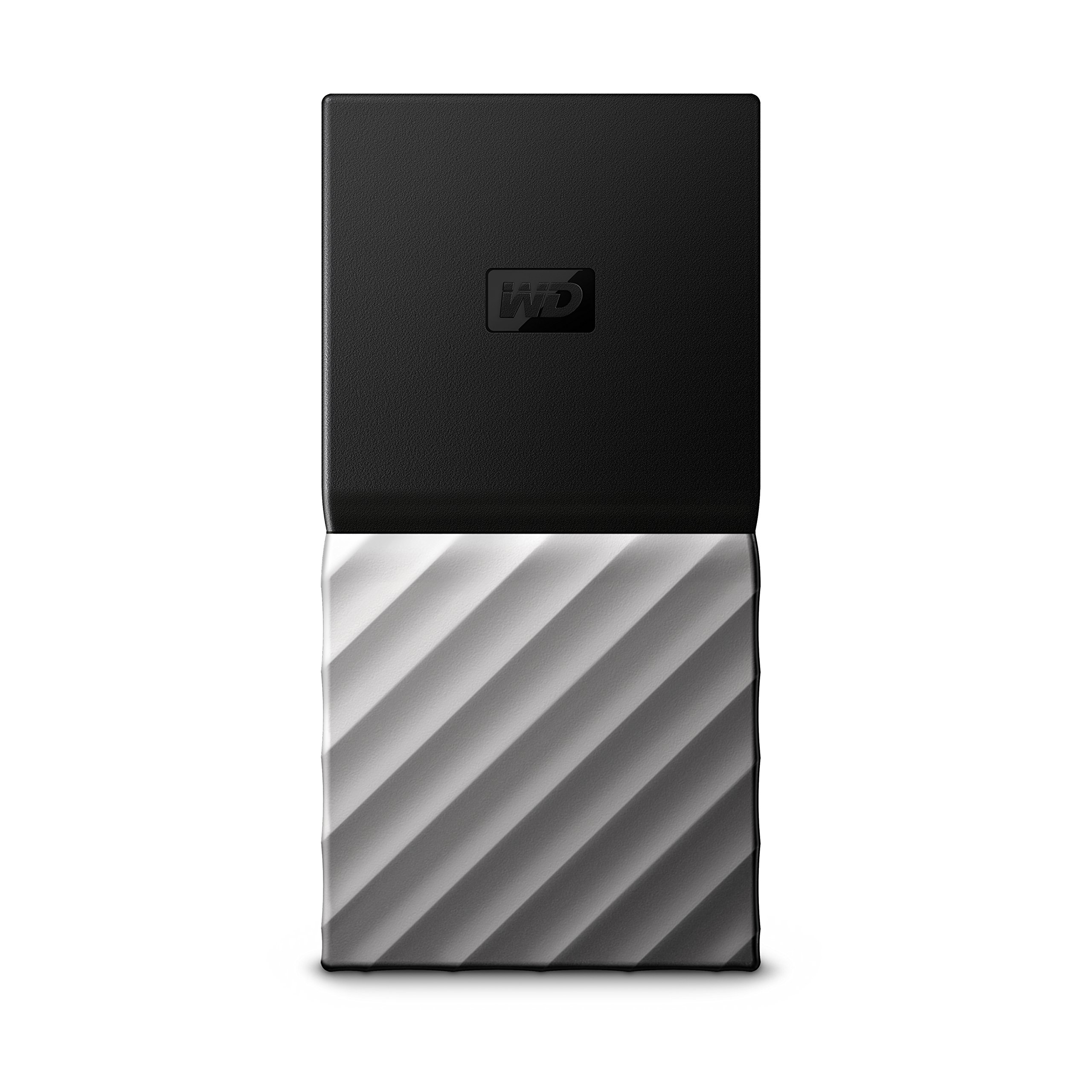 WD 512GB My Passport SSD Portable Storage - USB 3.1 - Black-Gray - WDBK3E5120PSL-WESN