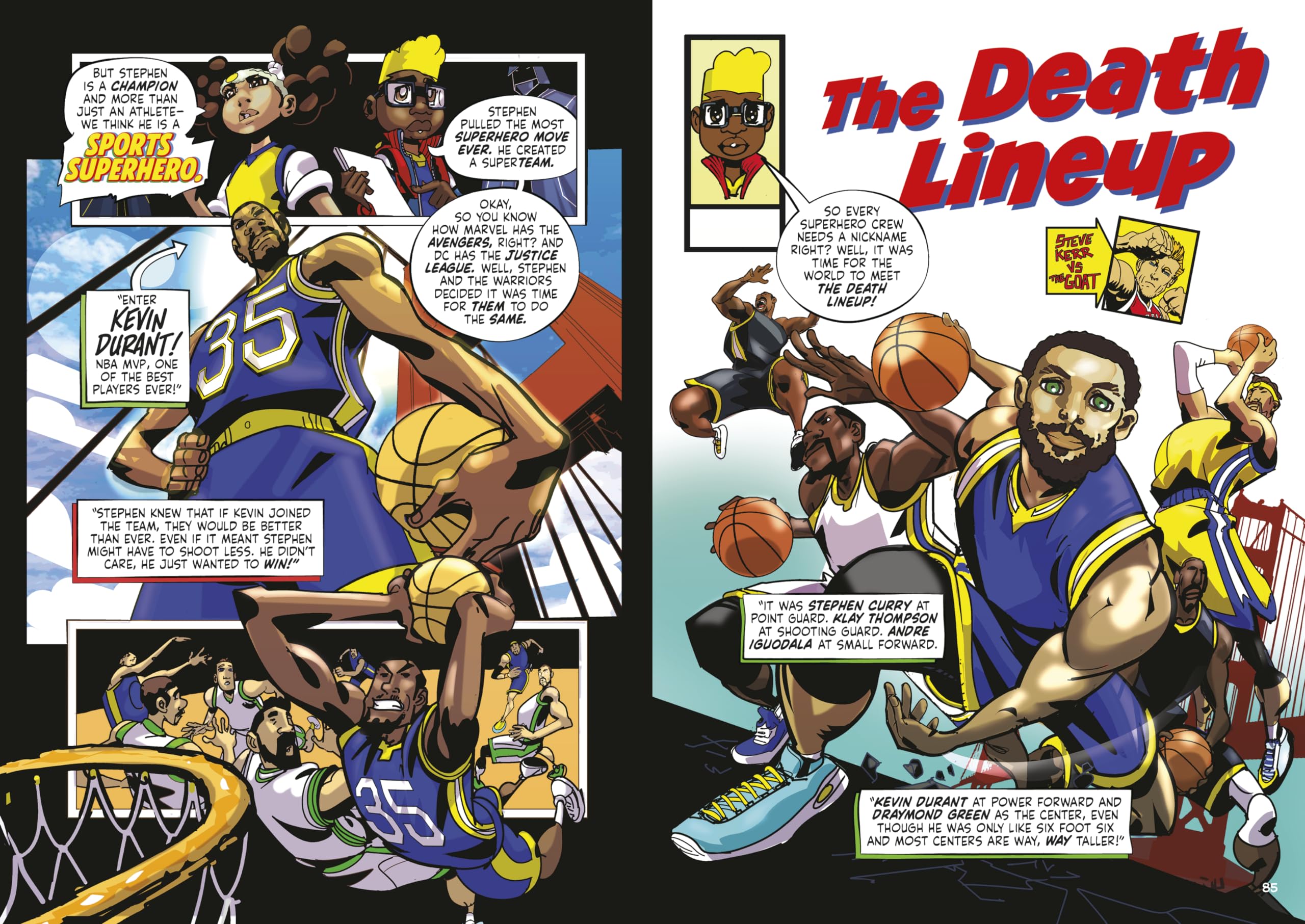 Stephen Curry: The Official Graphic Novel (Stephen Curry Sports Superheroes) Stephen Curry: The Official Graphic Novel (Stephen Curry Sports Superheroes) Paperback Kindle Hardcover