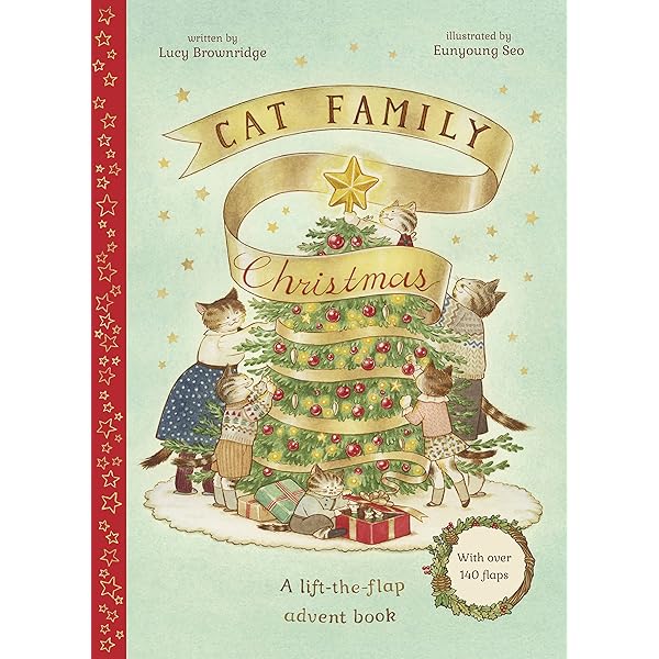 Cat Family Christmas Lift-The-Flap Puzzle: Count Down to Christmas