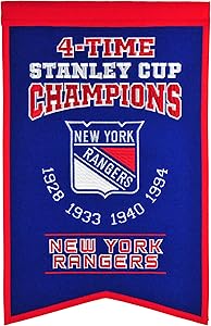 Winning Streak NHL Champions Banner