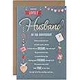 Hallmark Anniversary Card For Husband - Traditional Text Based Design