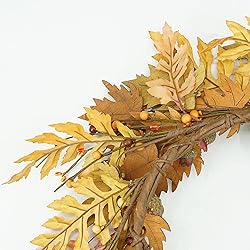 Artificial Fall Wreath Autumn Wreath Thanksgiving