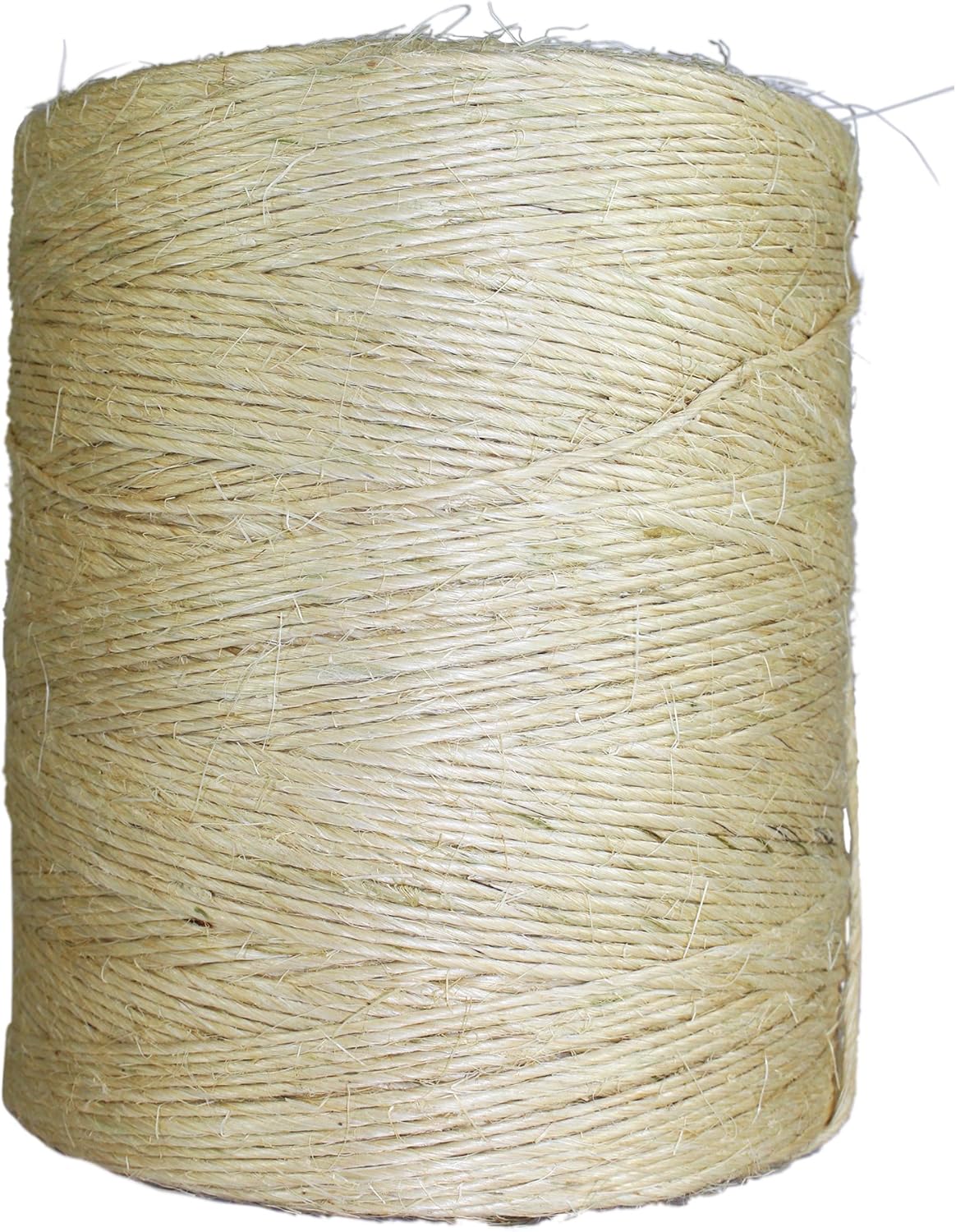 SGT KNOTS Unoiled Sisal Twine - 100% Natural Fiber String for Craft Beer Brewing, Cucumber Twine, Agriculture & More (100ft, Tan)