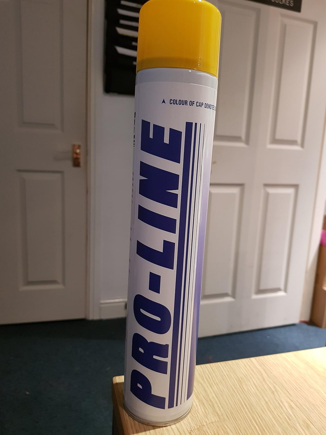 Yellow Line Marker Spray Paint Aerosol Line Marking Paint Can Be Used