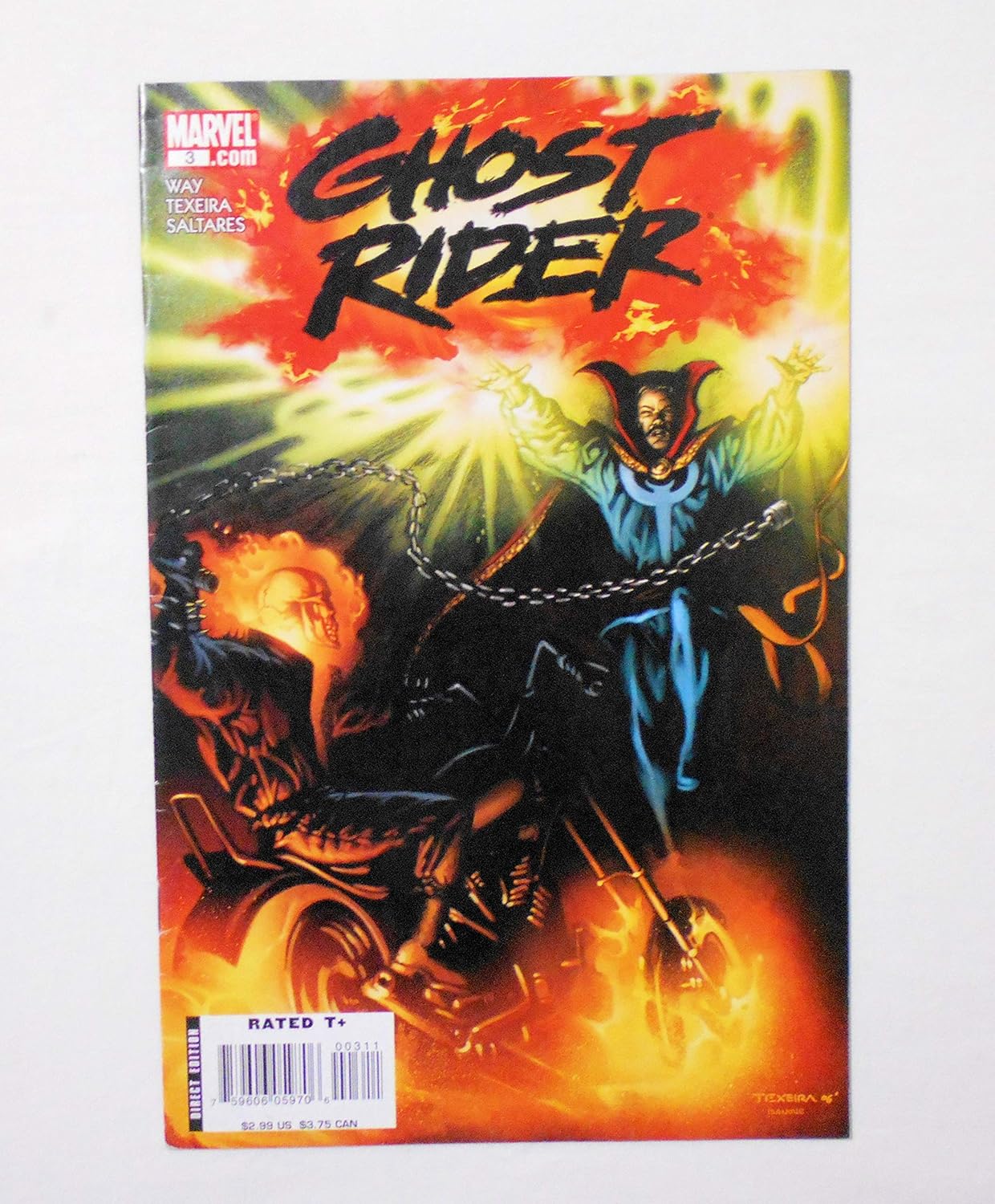 Amazon Ghost Rider Vs Dr Strange ゴーストライダー ドクターストレンジ 3 中古アメコミ 洋書 マーベル 06年 通販