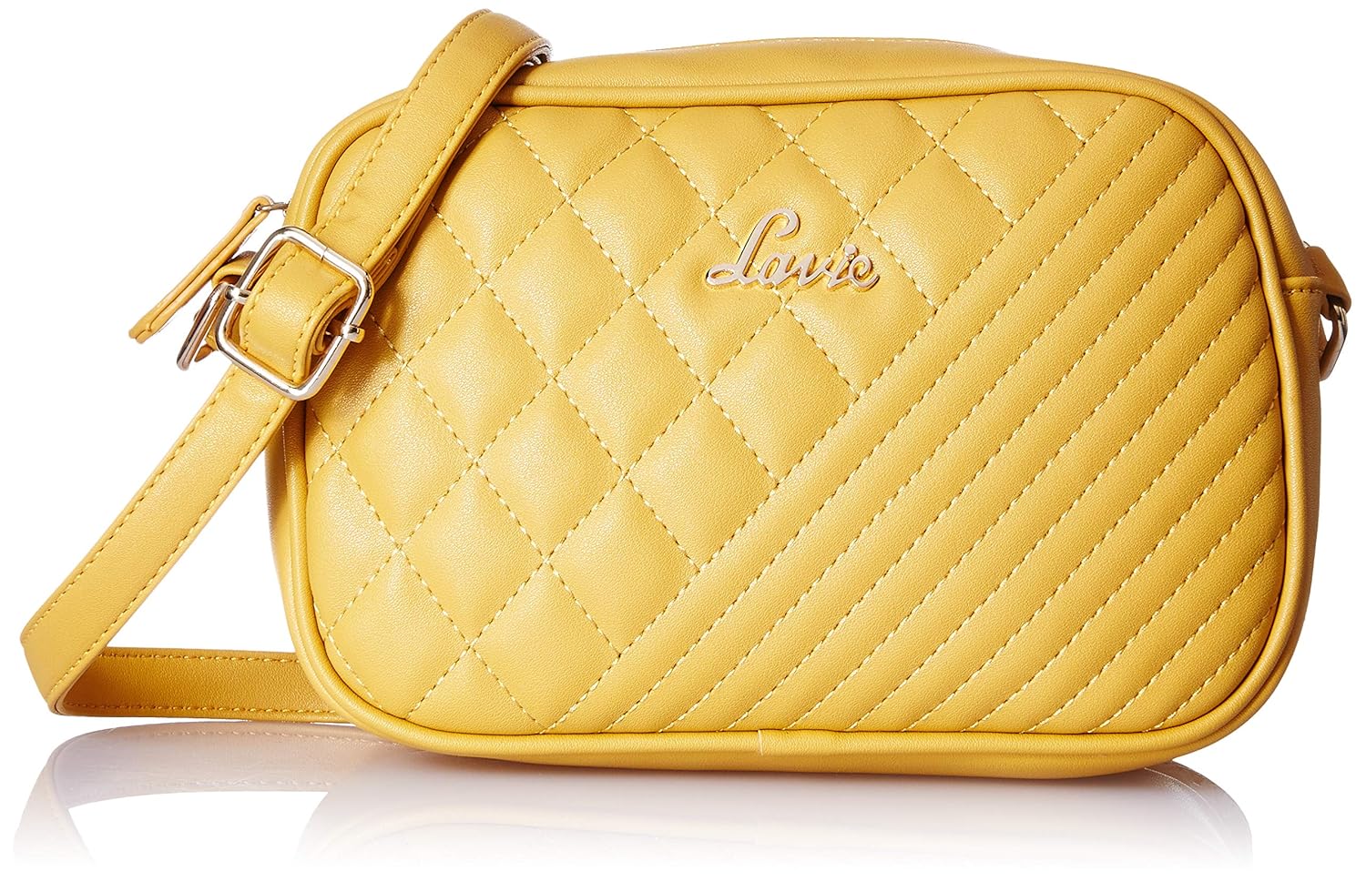 lavie mustard yellow sling bag