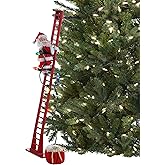 Mr. Christmas Super Climbing Santa Figurine
