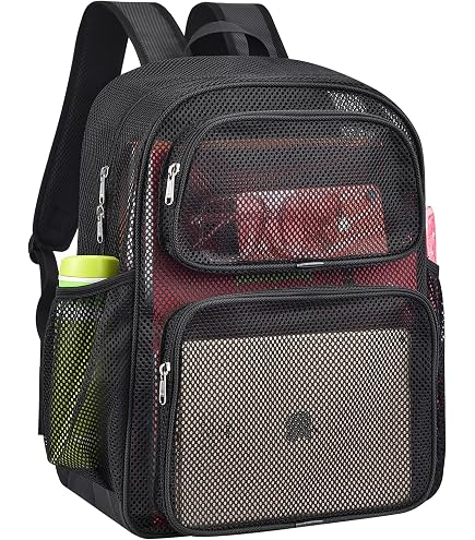 JanSport Mochila Mesh Pack, Negro, Tamaño único : Ropa, Zapatos y Joyería