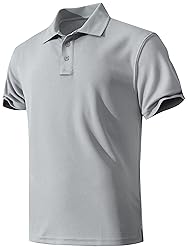 KAOKLRNI Men's Quick-Dry Active Polo Shirts Short