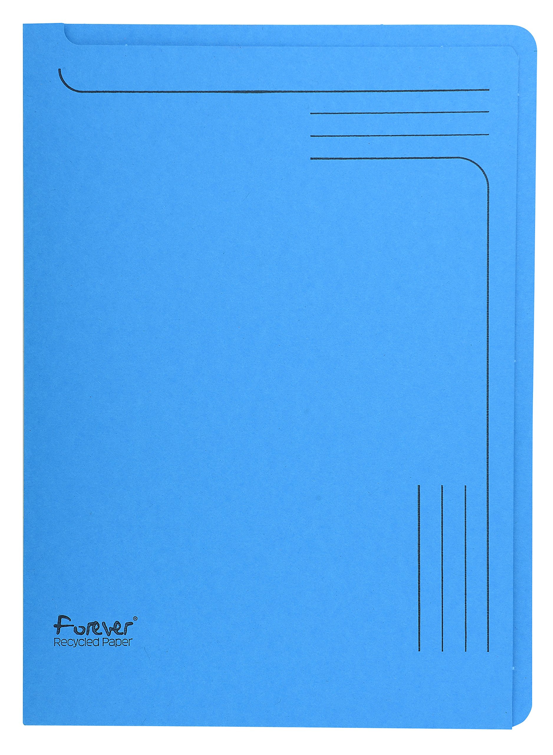 Exacompta Forever Slip File, 290 g, 22 x 3 cm - Blue